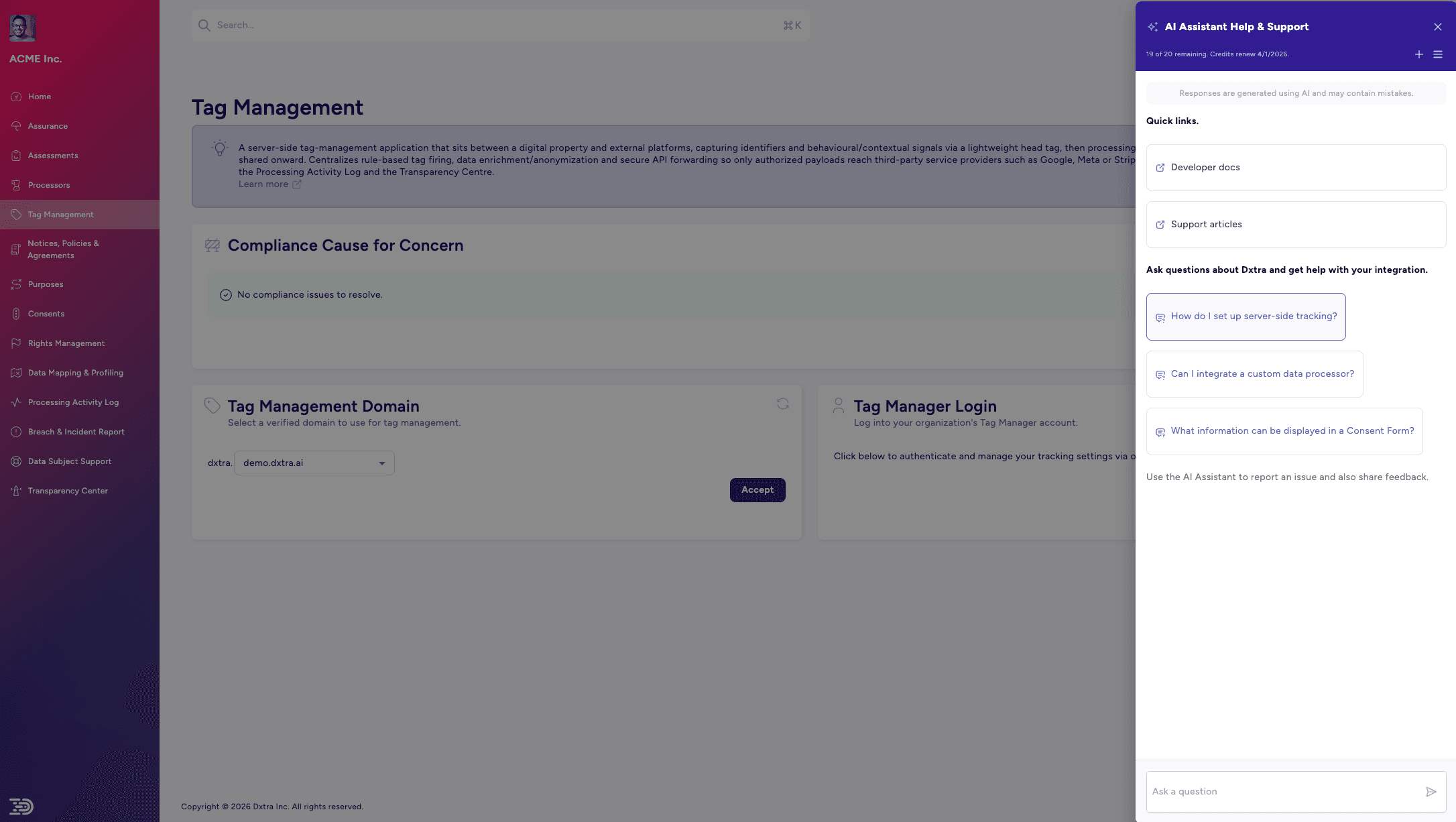 Tag Management